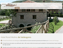 Tablet Screenshot of molinovaldesgares.com